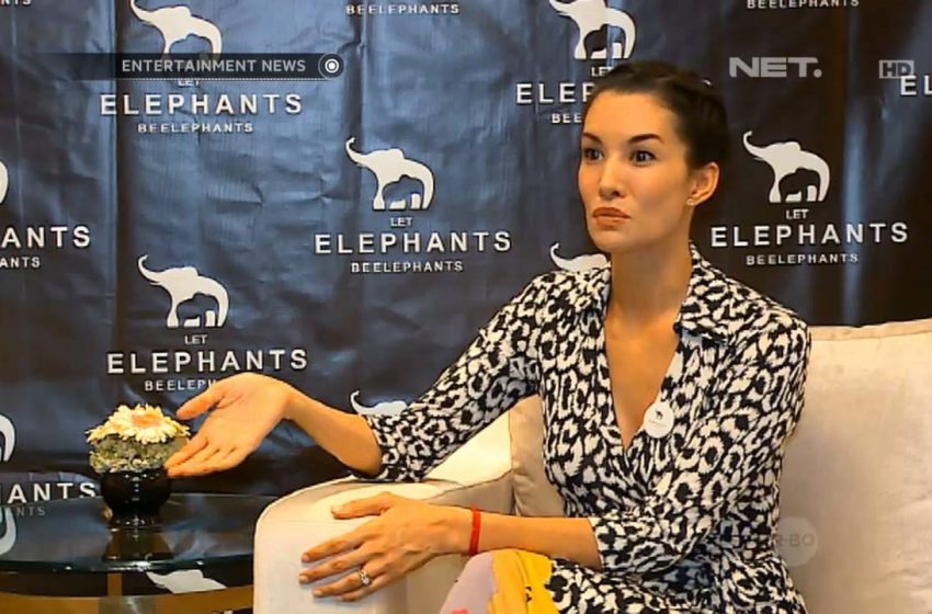  Nadya Hutagalung Kampanye Pengurangan Perburuan Gading Gajah Asia