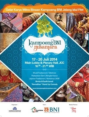  Cooming Soon : Kampoeng BNI Nusantara 2014
