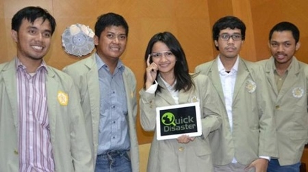 Mahasiswa UGM Temukan Aplikasi Mitigasi Bencana via Google Glass