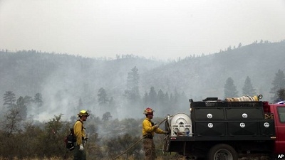  Hutan di California Utara Alami Kebakaran Dahsyat