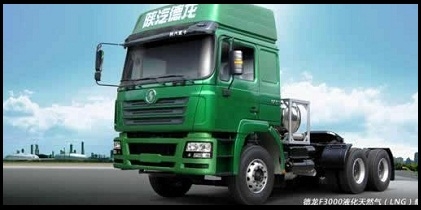  China Produksi Truk Berbahan Bakar Gas
