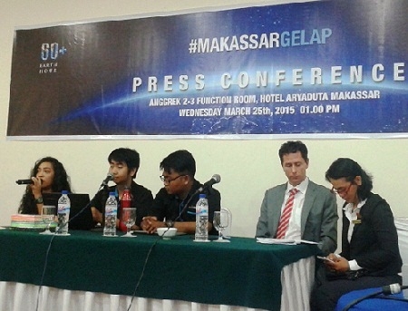  EH Makassar Adakan Press Conference di Hotel Aryaduta Makassar