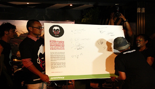  Lewat #KepoItuBaik, Greenpeace Desak Pemerintah Transparan
