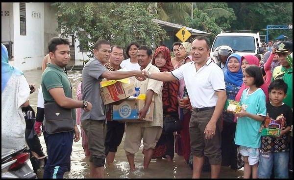  LPBI NU Bantu Korban Banjir dan Longsor di Sumbar dan Riau