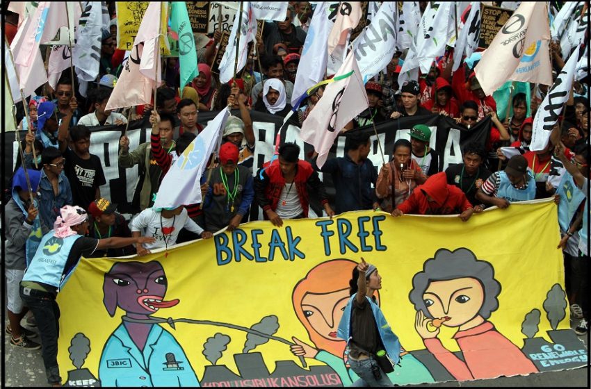  Koalisi LSM Lingkungan Gelar Kampanye Kreatif Stop Batubara